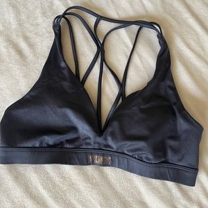 Victorias Secret Pink Dark Gray / Navy Sport Bra